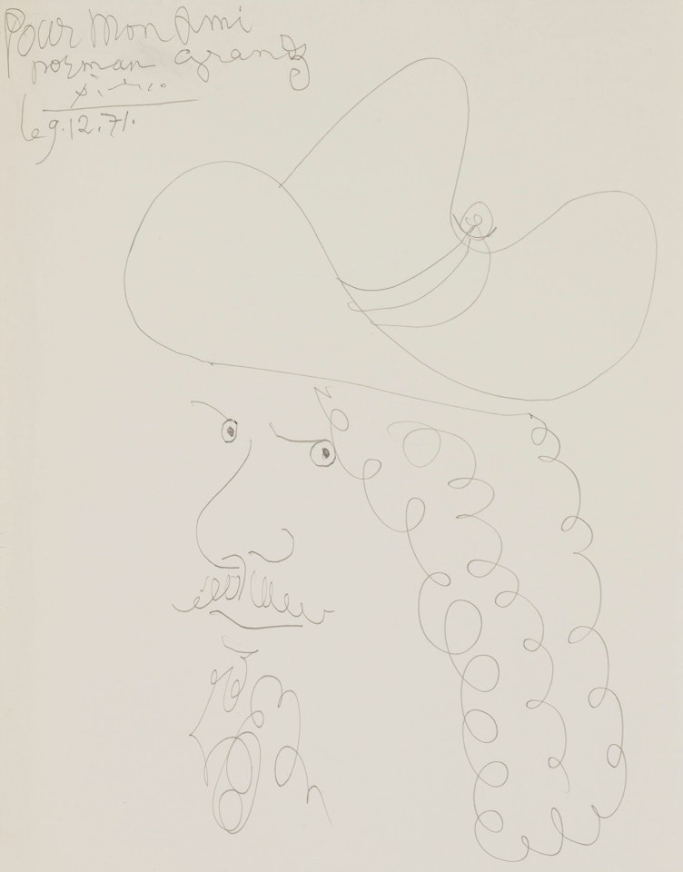 Le Mousquetaire by Pablo Picasso