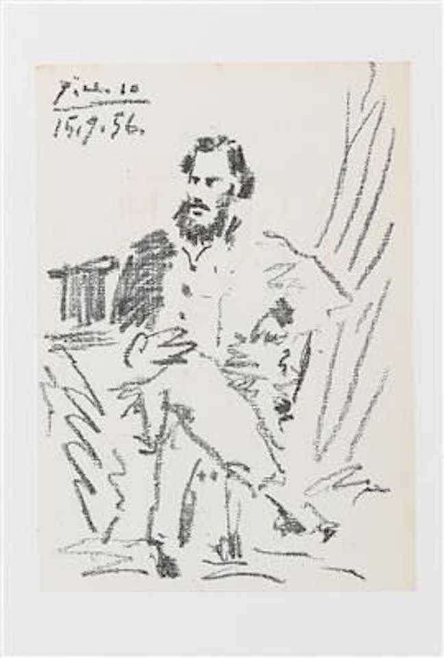 "Portrait Leon Tolstoy" by Pablo Picasso
