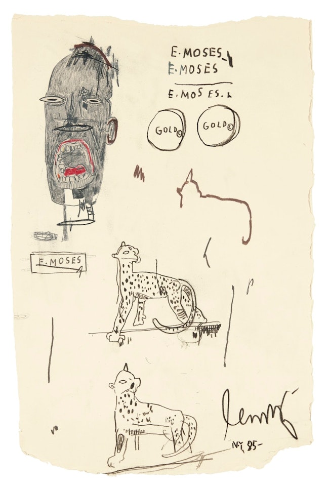 UNTITLED by Jean-Michel Basquiat