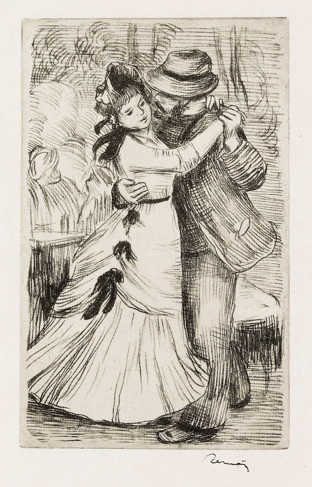 La Danse À La Campagne, 2e Planche by Pierre-Auguste Renoir
