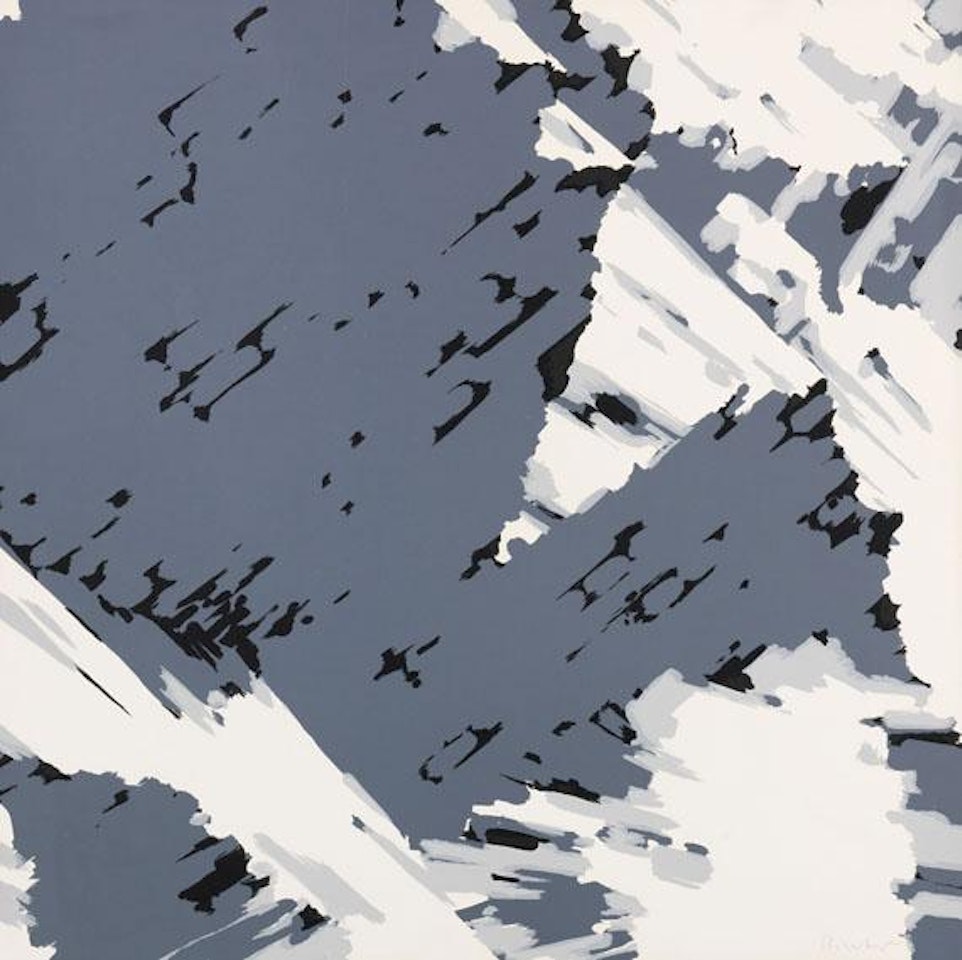Schweizer Alpen I by Gerhard Richter