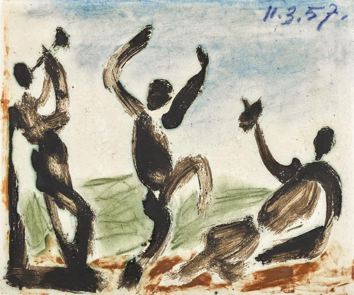 JOUEUR, DANSEUR ET BUVEUR by Pablo Picasso