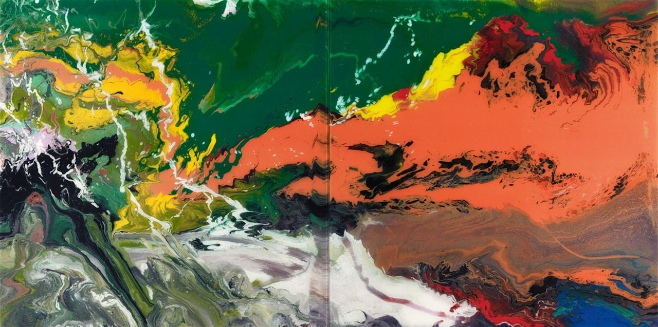 Flow (P 15) by Gerhard Richter