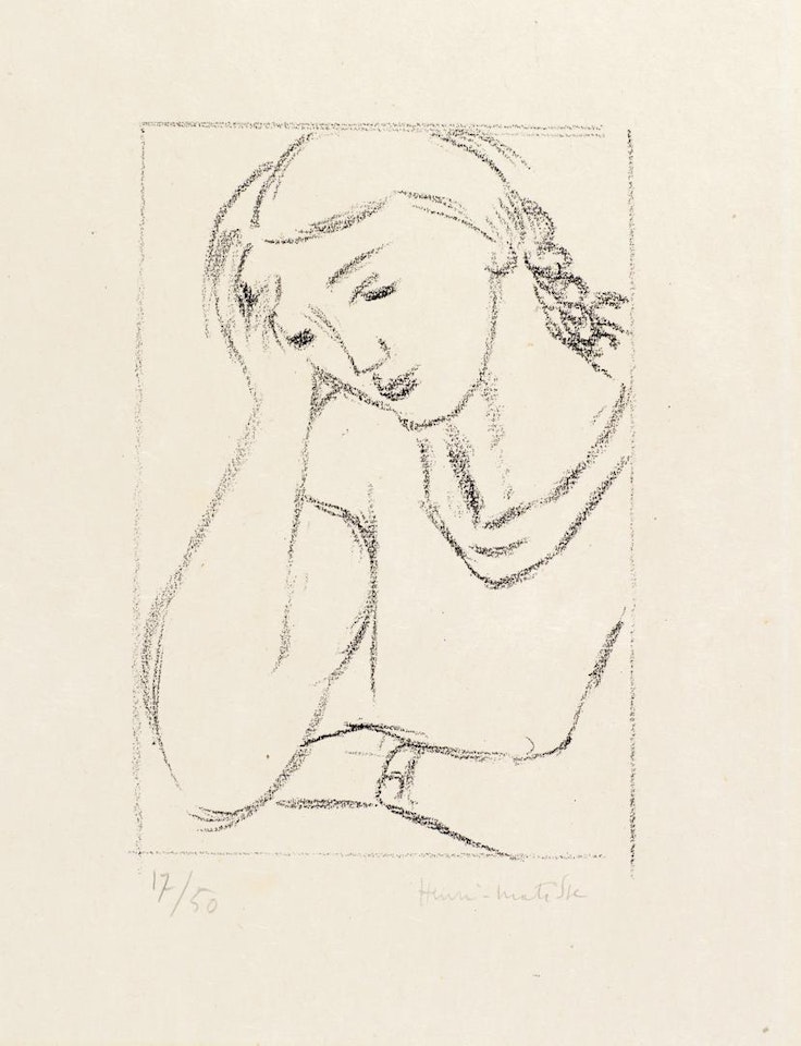 LASSITUDE (D. 451) by Henri Matisse