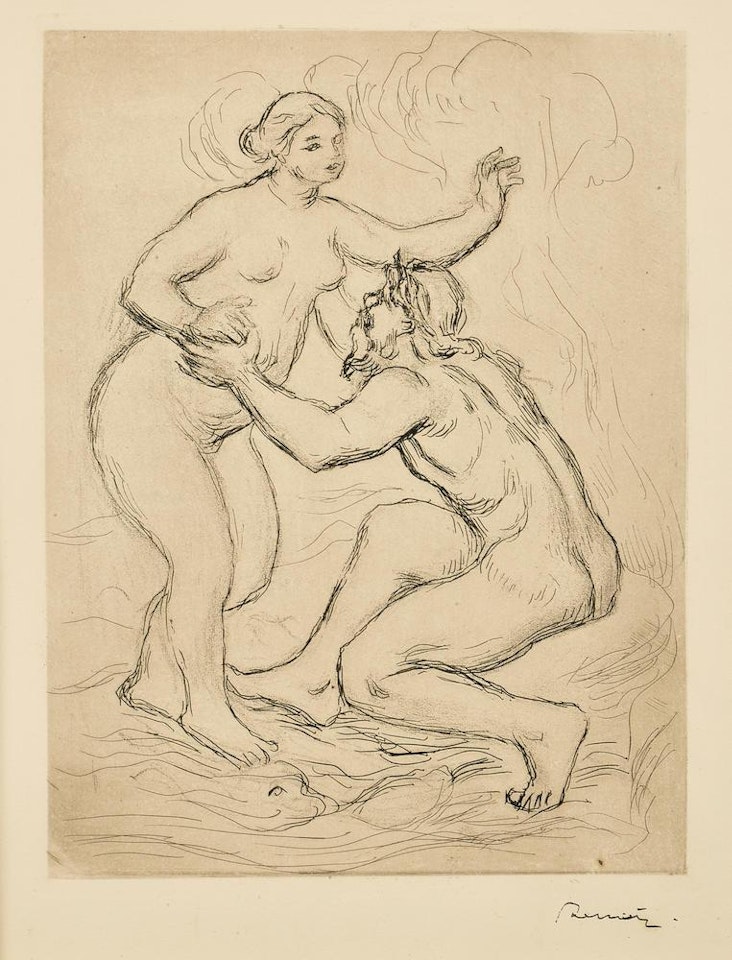Le Fleuve Scamandre, second plate (D. 25) by Pierre-Auguste Renoir