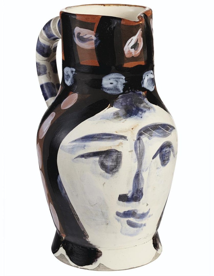 Tête peinte (A.R. 212) by Pablo Picasso