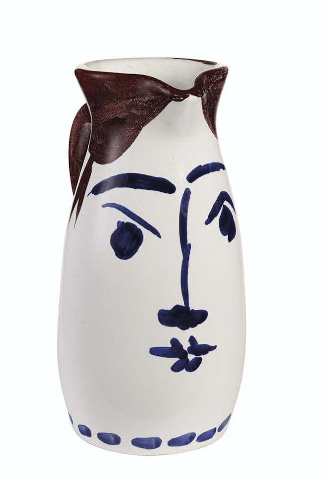Chope visage (A.R. 432) by Pablo Picasso