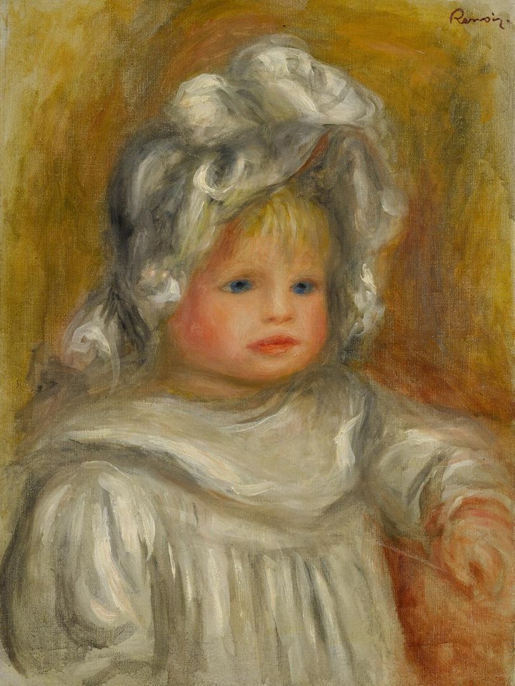 CLAUDE RENOIR ENFANT (TÊTE DE CLAUDE) by Pierre-Auguste Renoir