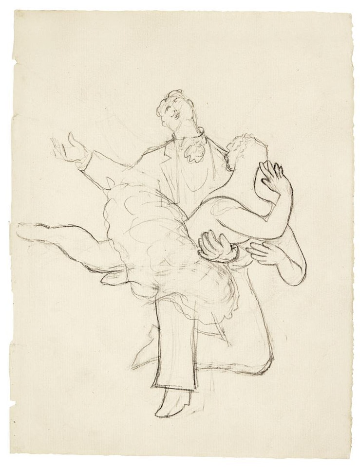 COUPLE DE DANSEURS by Pablo Picasso