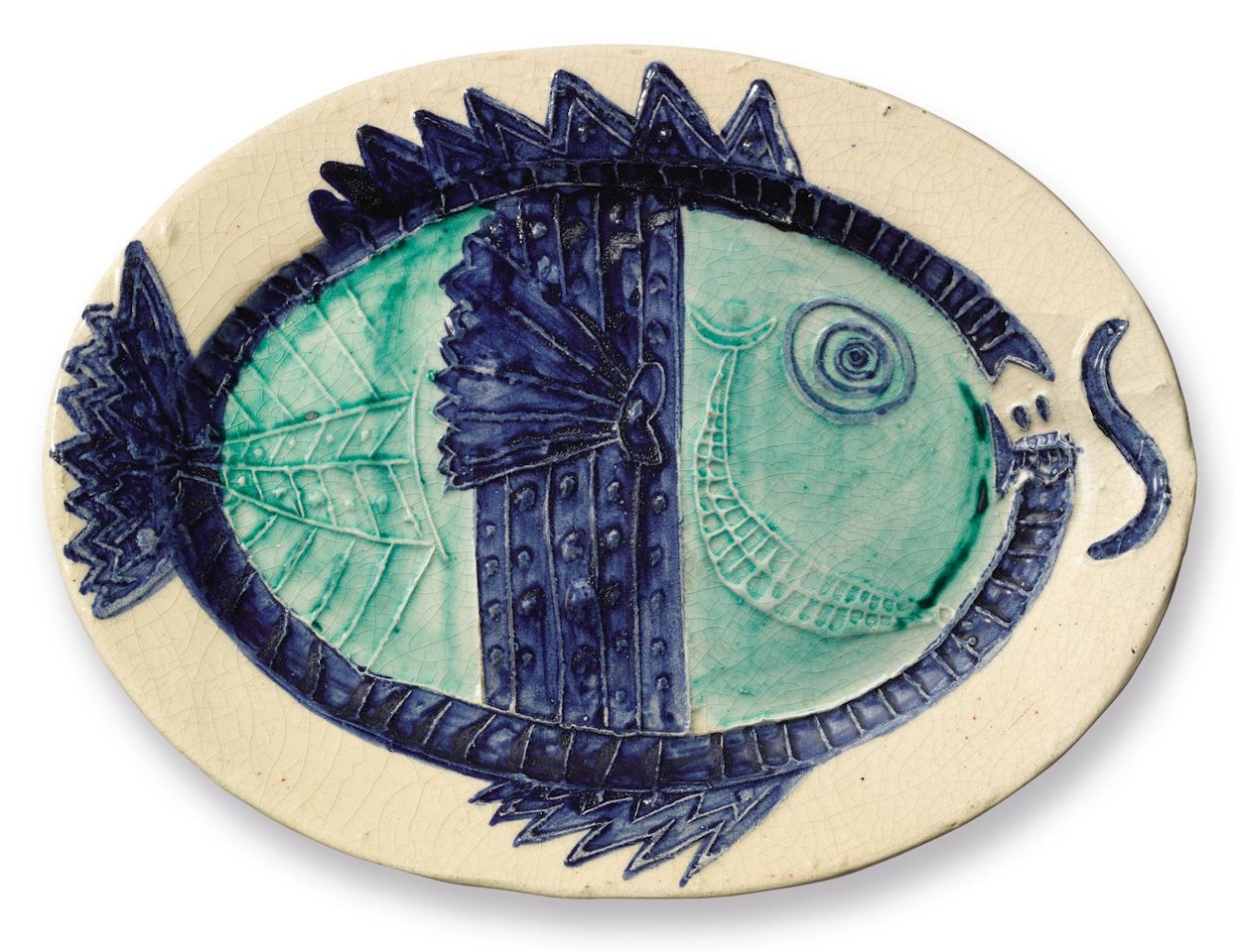 POISSON EN PROFIL by Pablo Picasso