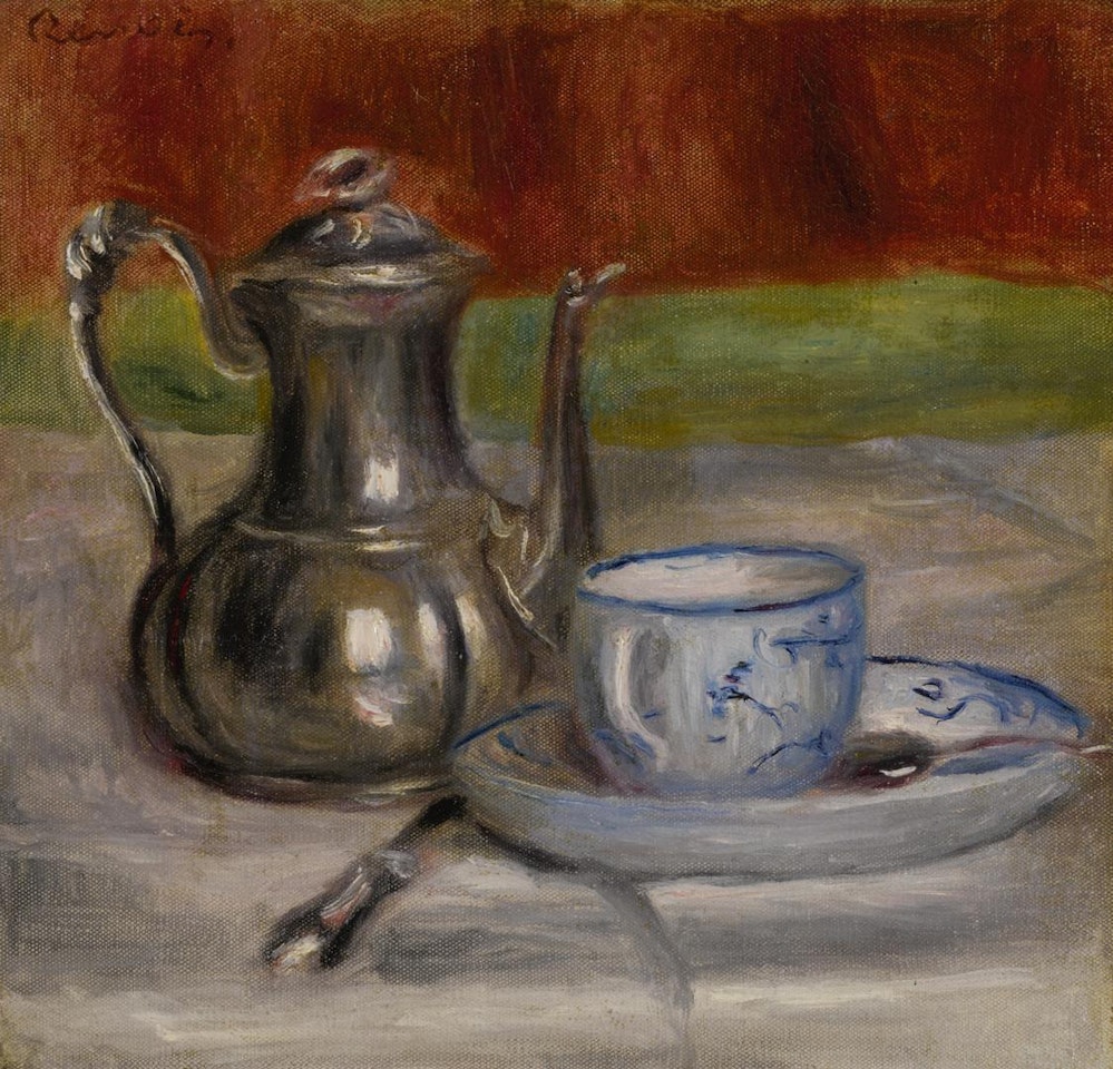 THÉIÈRE ET TASSE by Pierre-Auguste Renoir