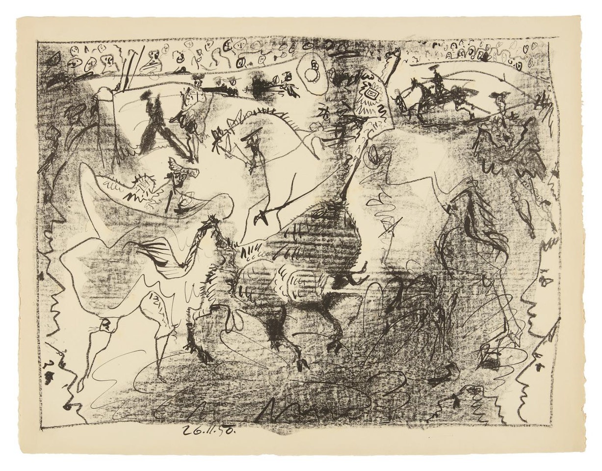 LA PIQUE (B. 683; M. 196) by Pablo Picasso