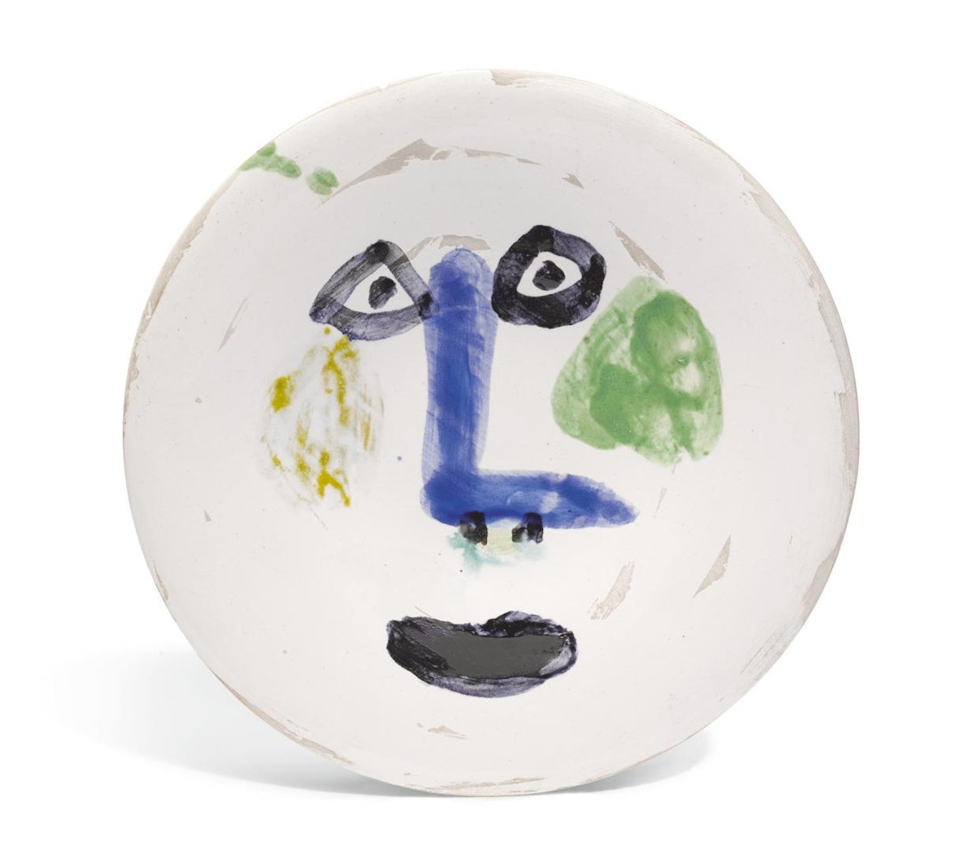 VISAGE (NEZ À ANGLE DROIT) by Pablo Picasso