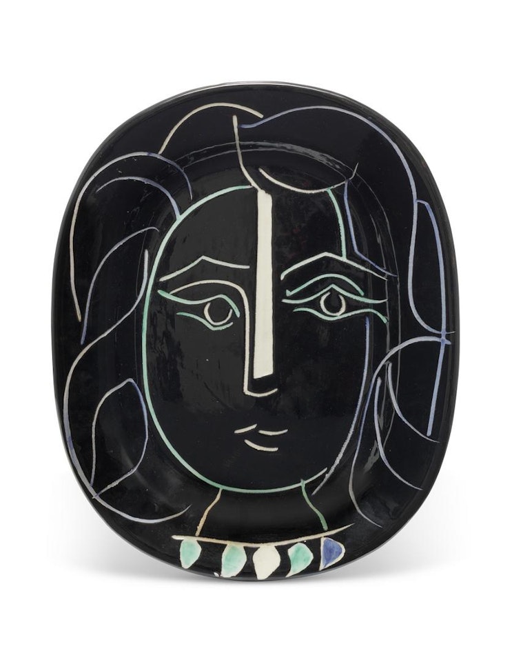 Visage de femme (A.R. 220) by Pablo Picasso