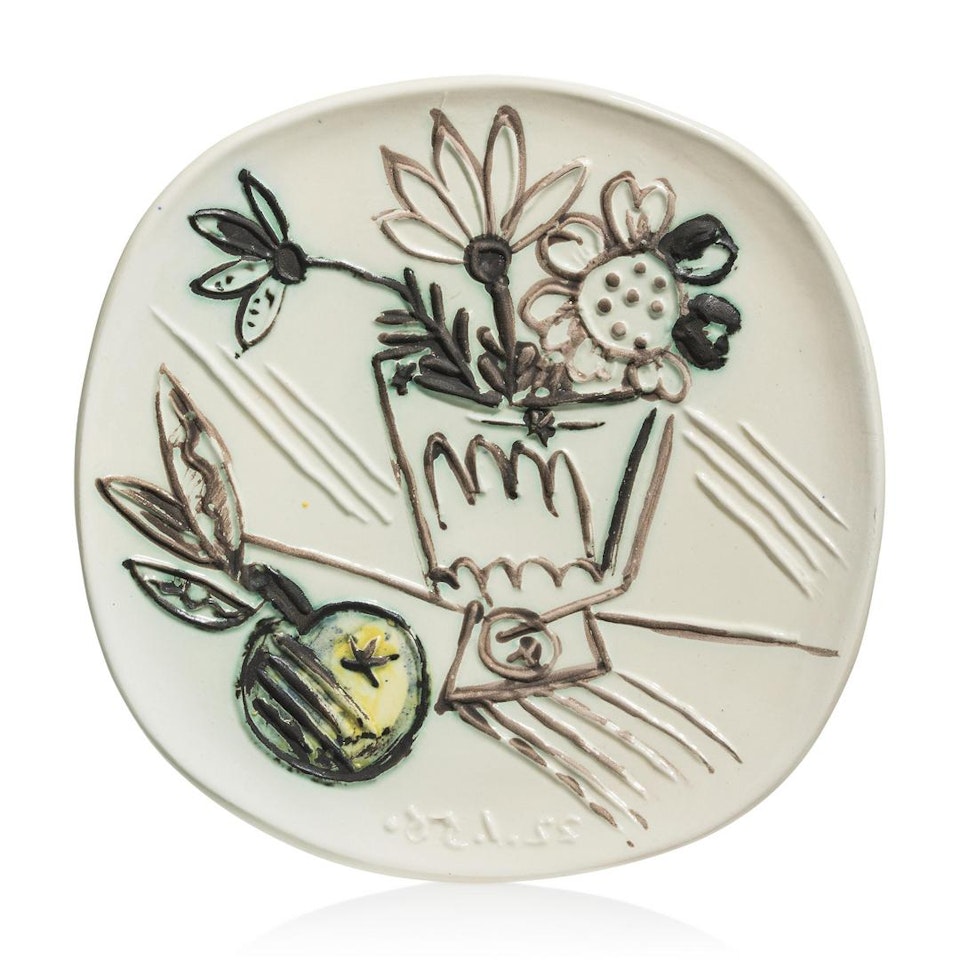 Bouquet à la pomme (A.R. 307) by Pablo Picasso