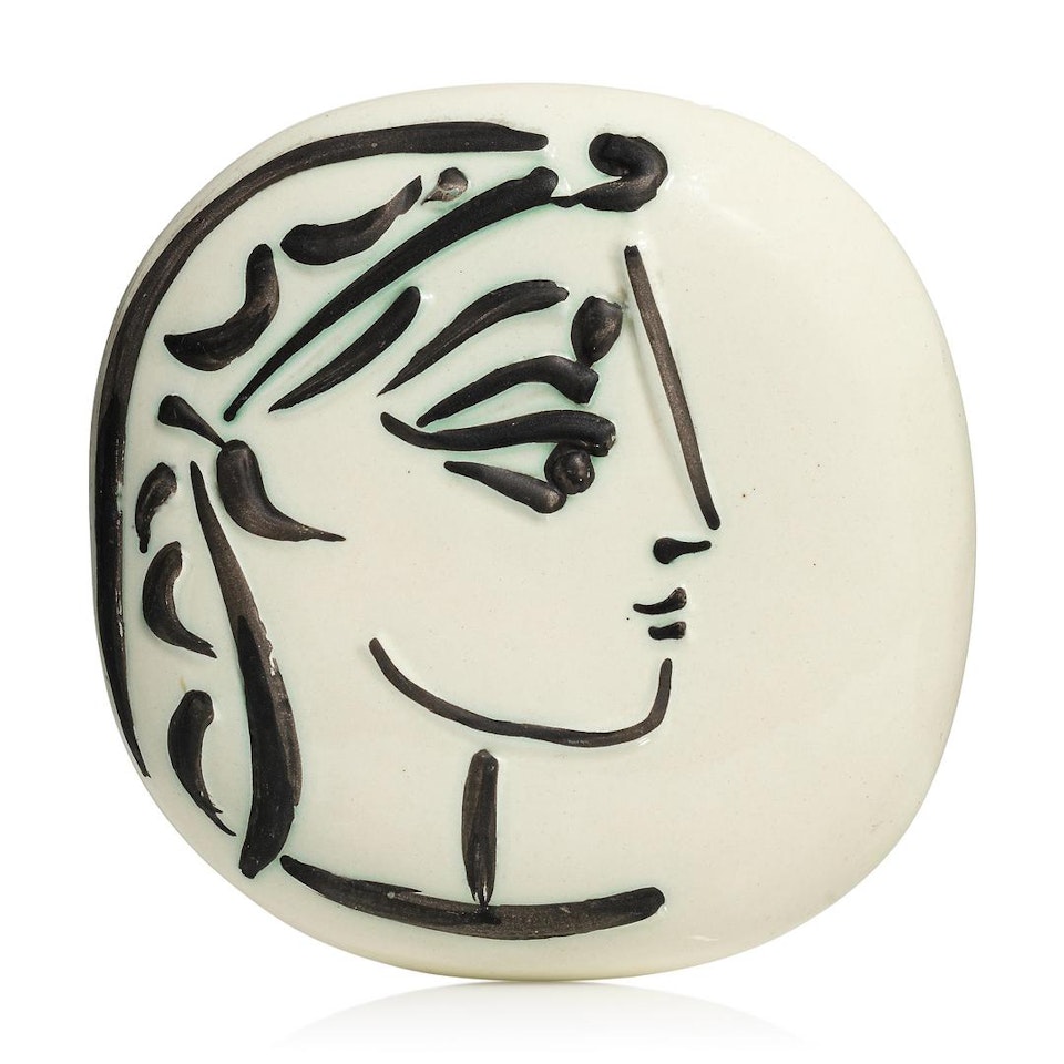 Profil de Jacqueline (A.R. 383) by Pablo Picasso