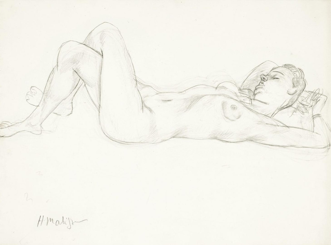 NU ALLONGÉ by Henri Matisse