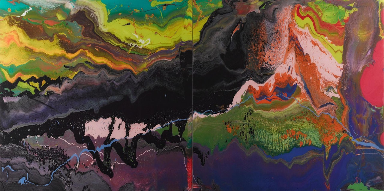 FLOW (P16) by Gerhard Richter