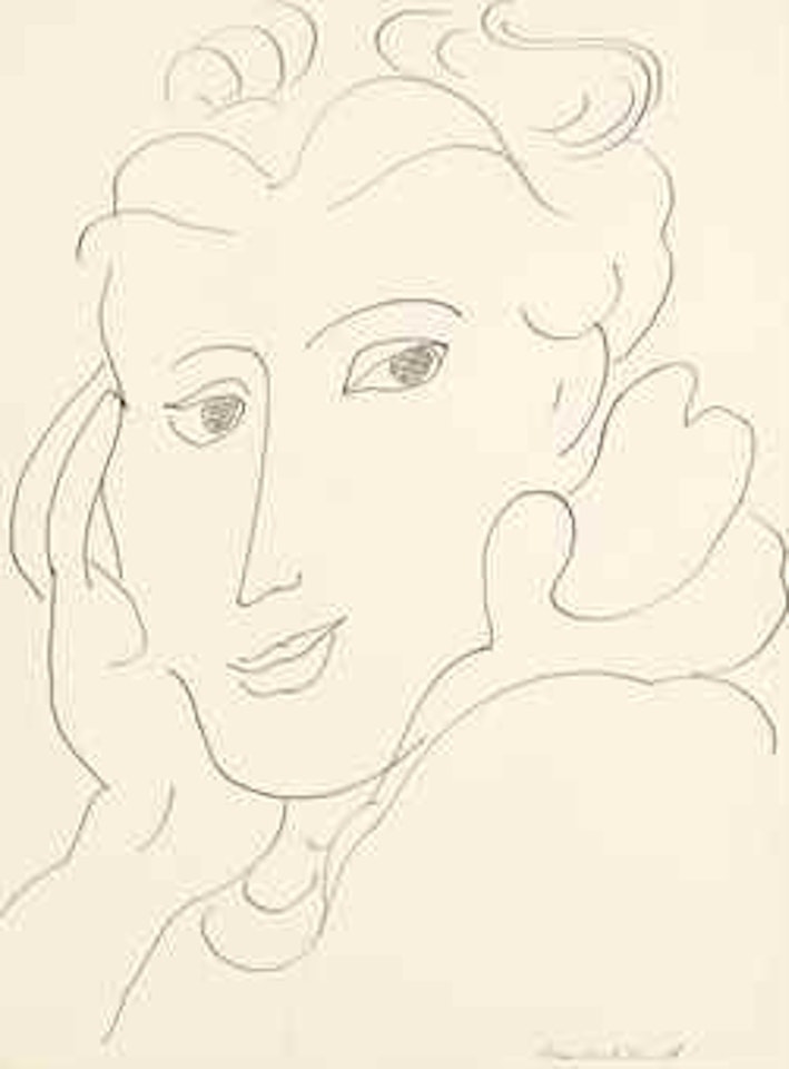 Portrait de femme by Henri Matisse