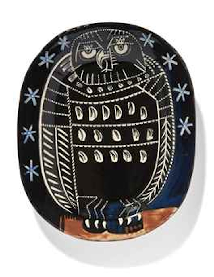 Hibou brillant (A.R. 285) by Pablo Picasso