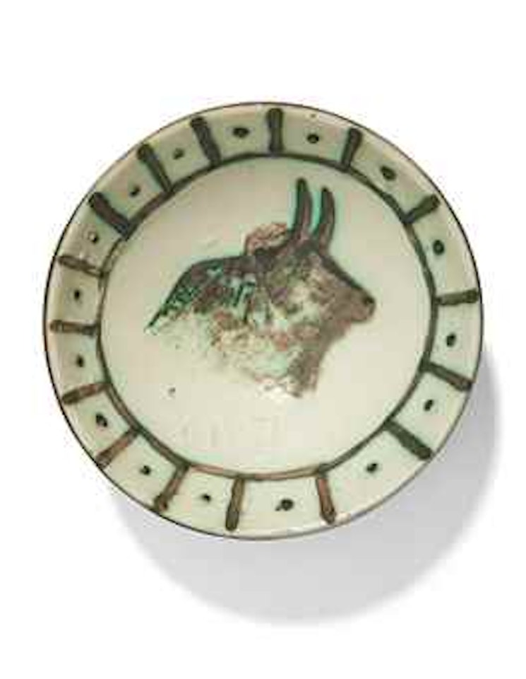 Tête de taureau (A.R. 230) by Pablo Picasso