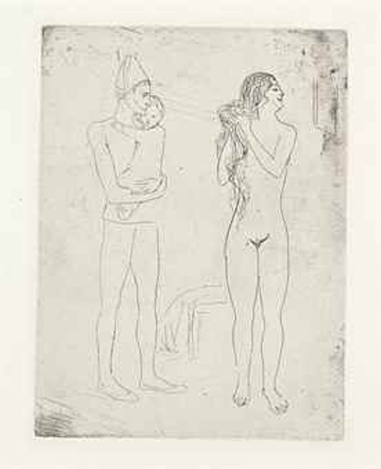 La Toilette de la Mère, from La Suite des Saltimbanques by Pablo Picasso