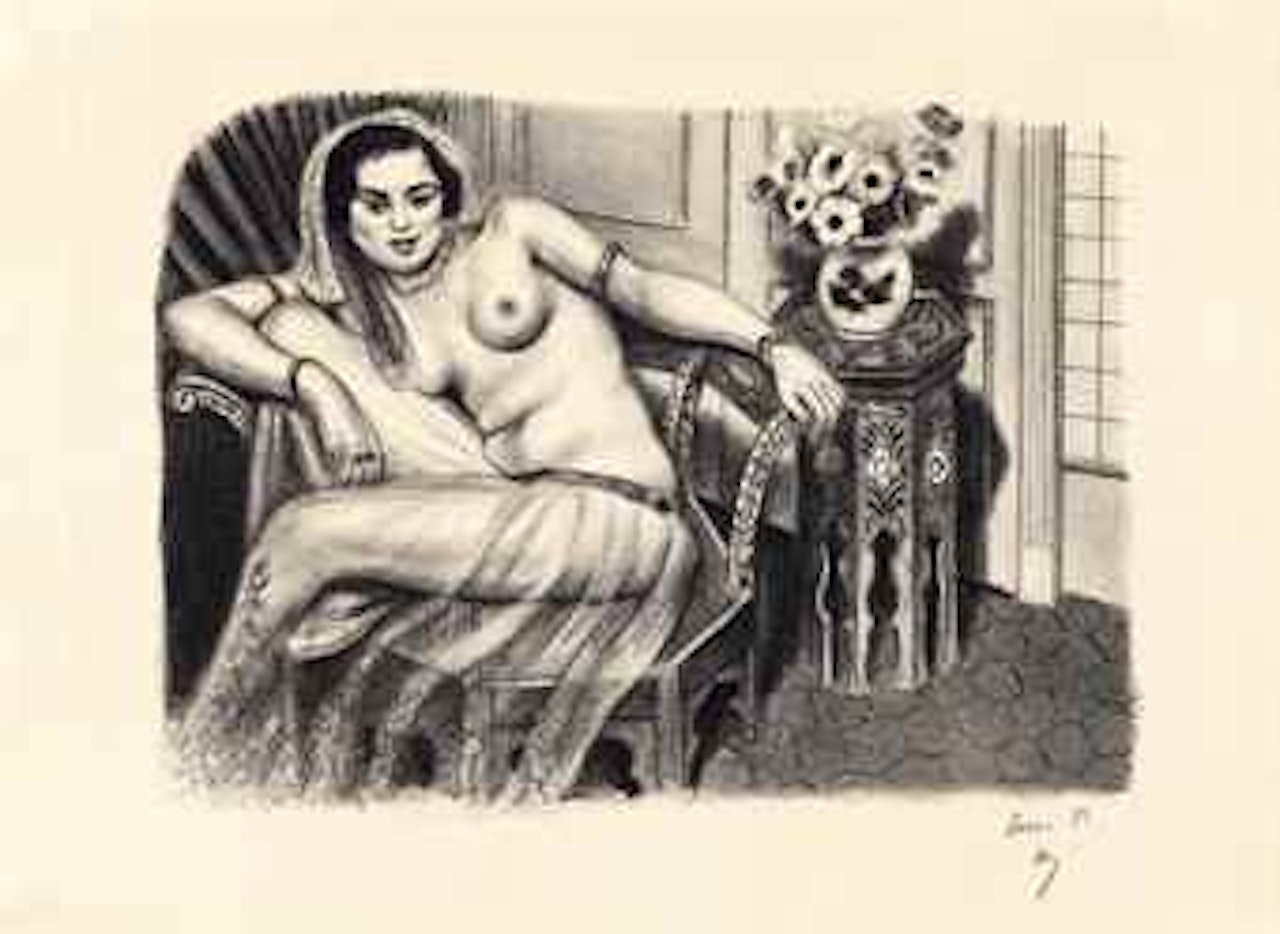 Hindoue à la jupe de tulle by Henri Matisse
