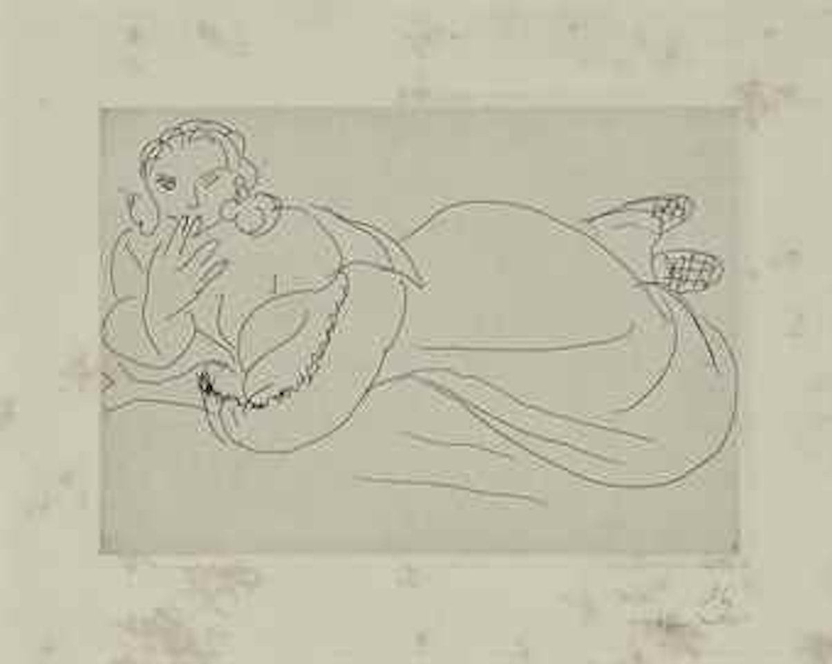 Jeune femme au repos by Henri Matisse