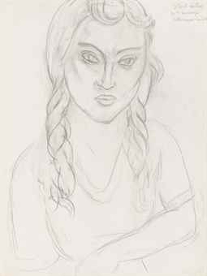 Portrait de Gilberte Lallée by Henri Matisse