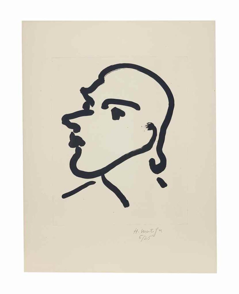 Nadia de Profil by Henri Matisse