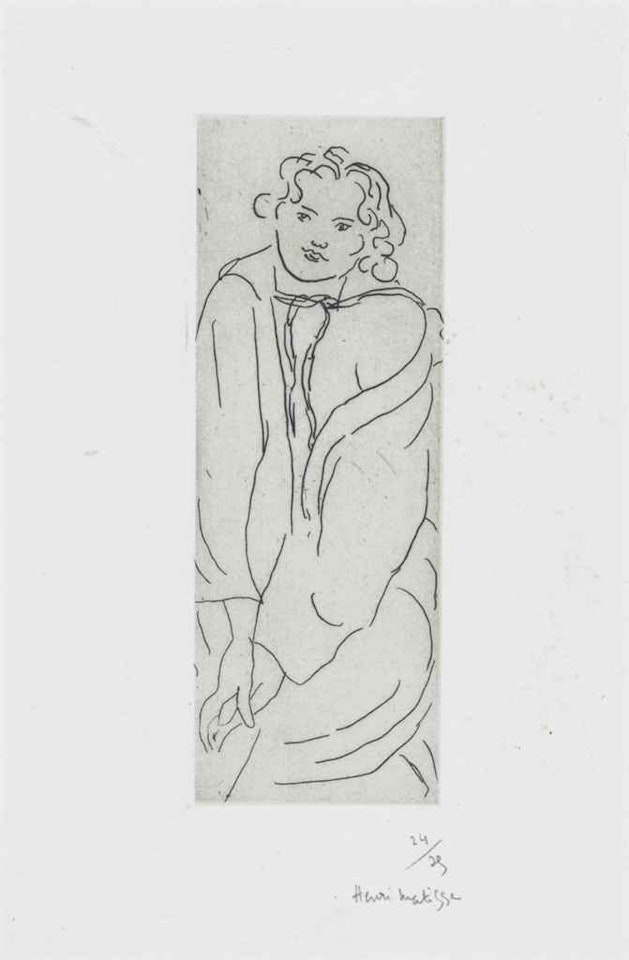 Figure au Peignoir by Henri Matisse