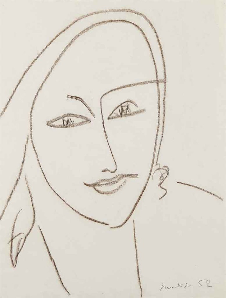 Portrait de femme by Henri Matisse