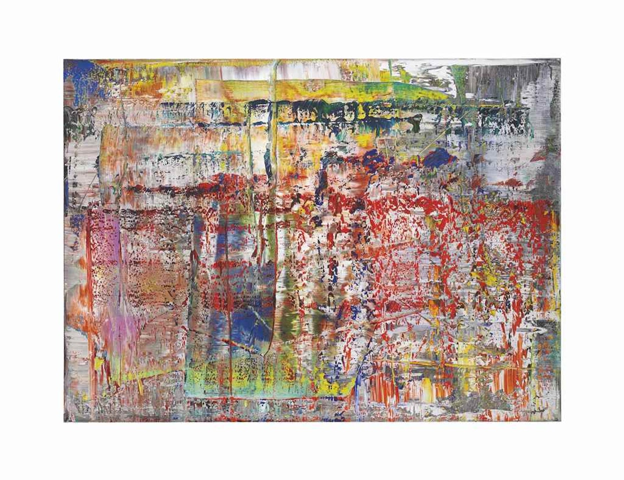 Abstraktes Bild (P1) by Gerhard Richter