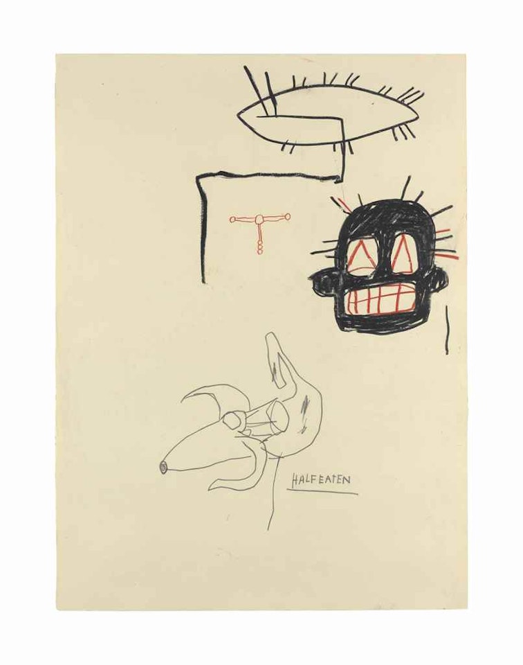 Untitled (HALF-EATEN) by Jean-Michel Basquiat