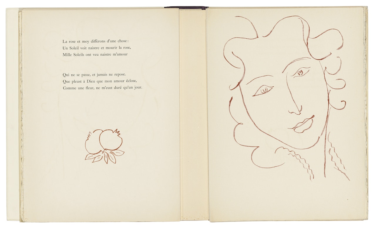 Florilège des Amours de Ronsard by Henri Matisse