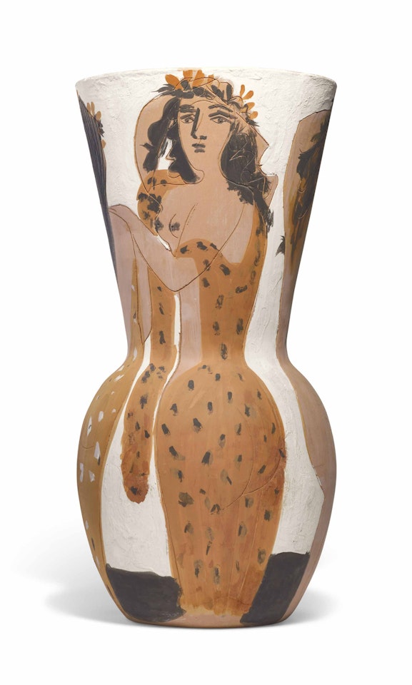 Grand vase aux femmes voilées (AR 116) by Pablo Picasso