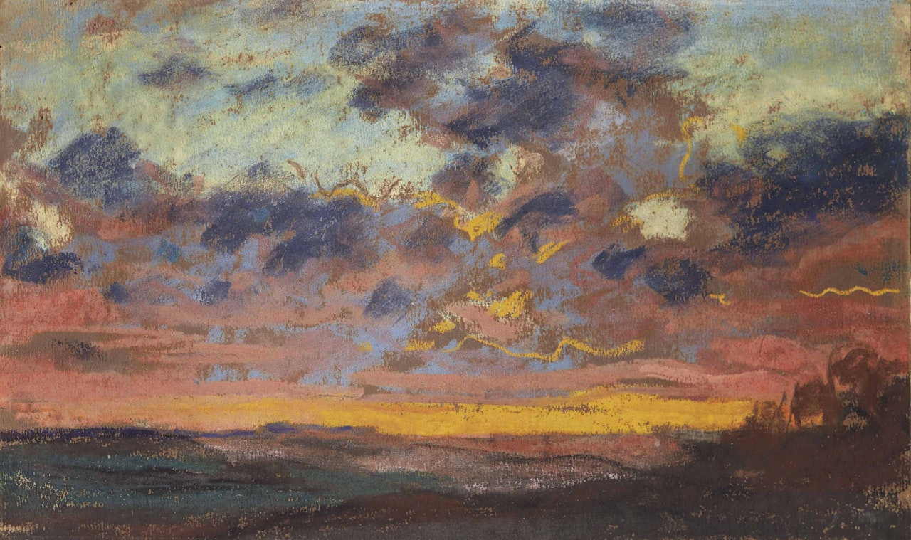 Coucher de soleil by Claude Monet