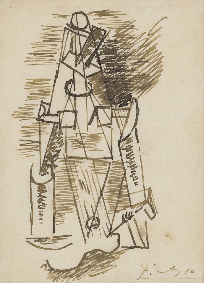 Femme à la guitare by Pablo Picasso