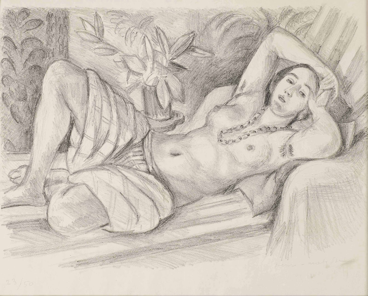 Odalisque au magnolia by Henri Matisse