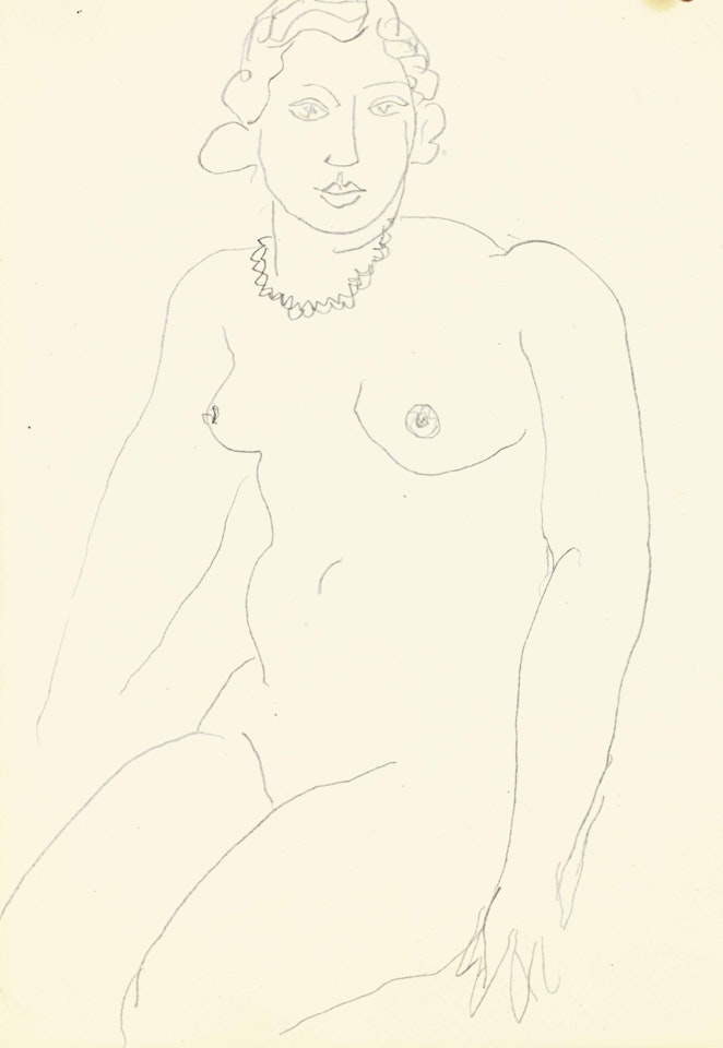 Nu assis by Henri Matisse