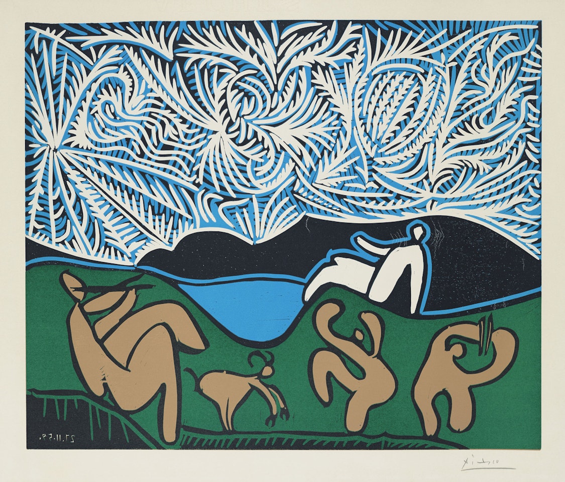 Bacchanale by Pablo Picasso