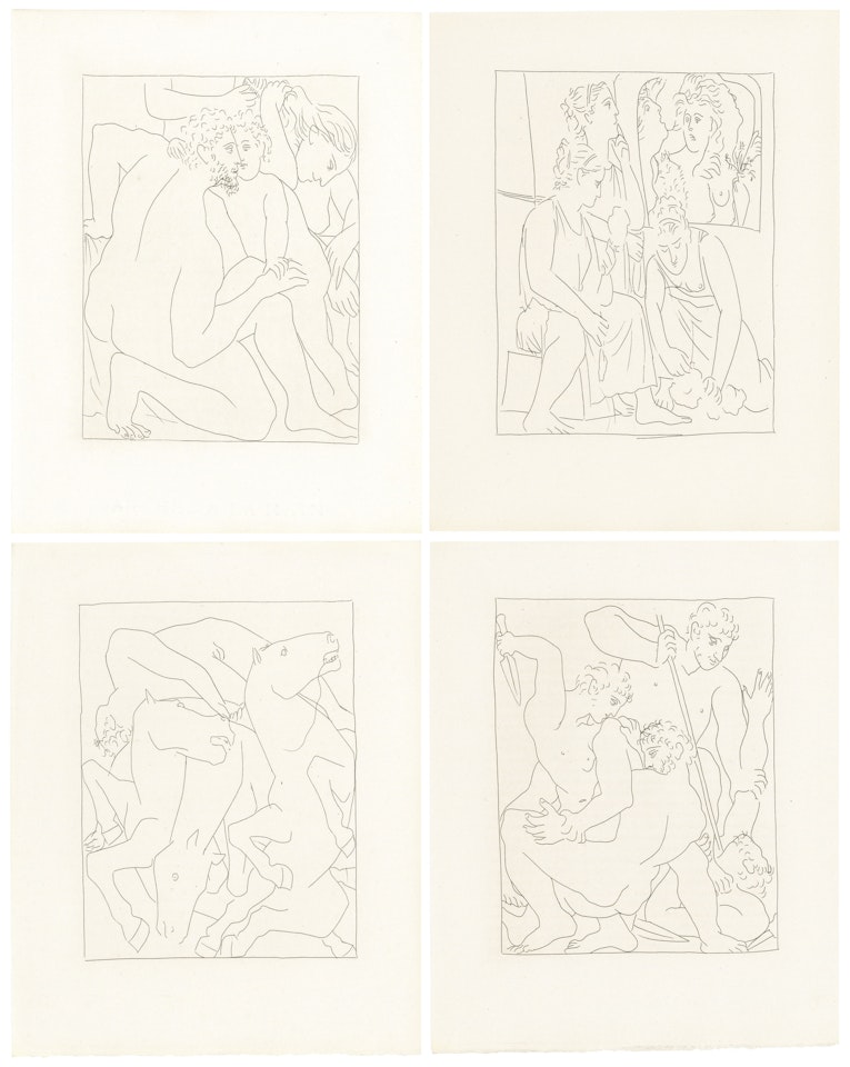 Ovide, Les Metamorphoses, Albert Skira, Lausanne by Pablo Picasso