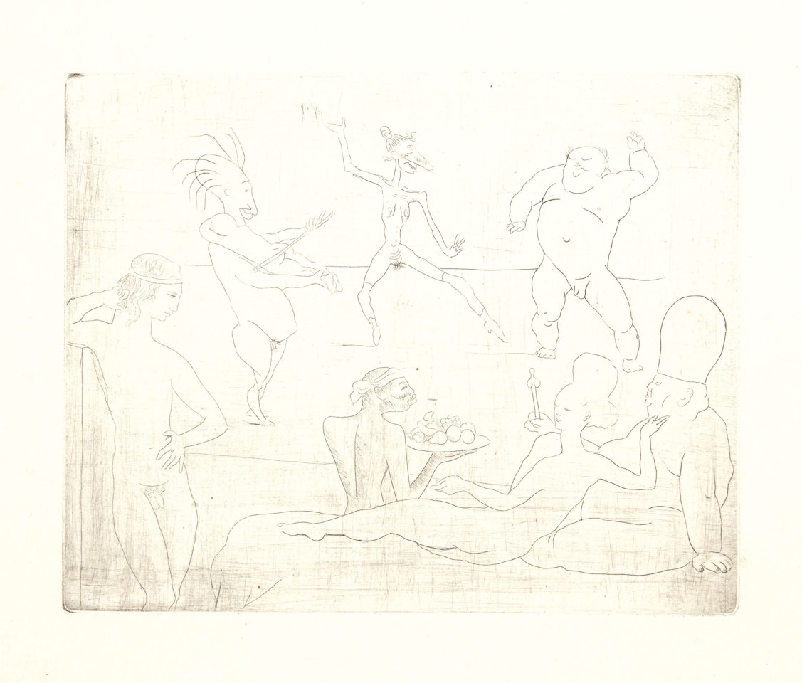 La Danse, from La suite des Saltimbanques by Pablo Picasso