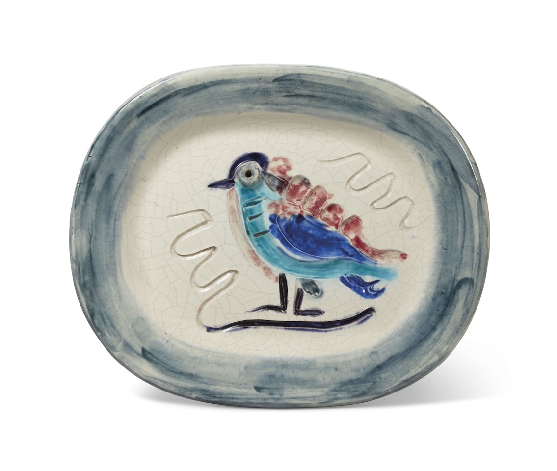 Oiseau polychrome (A.R. 33) by Pablo Picasso