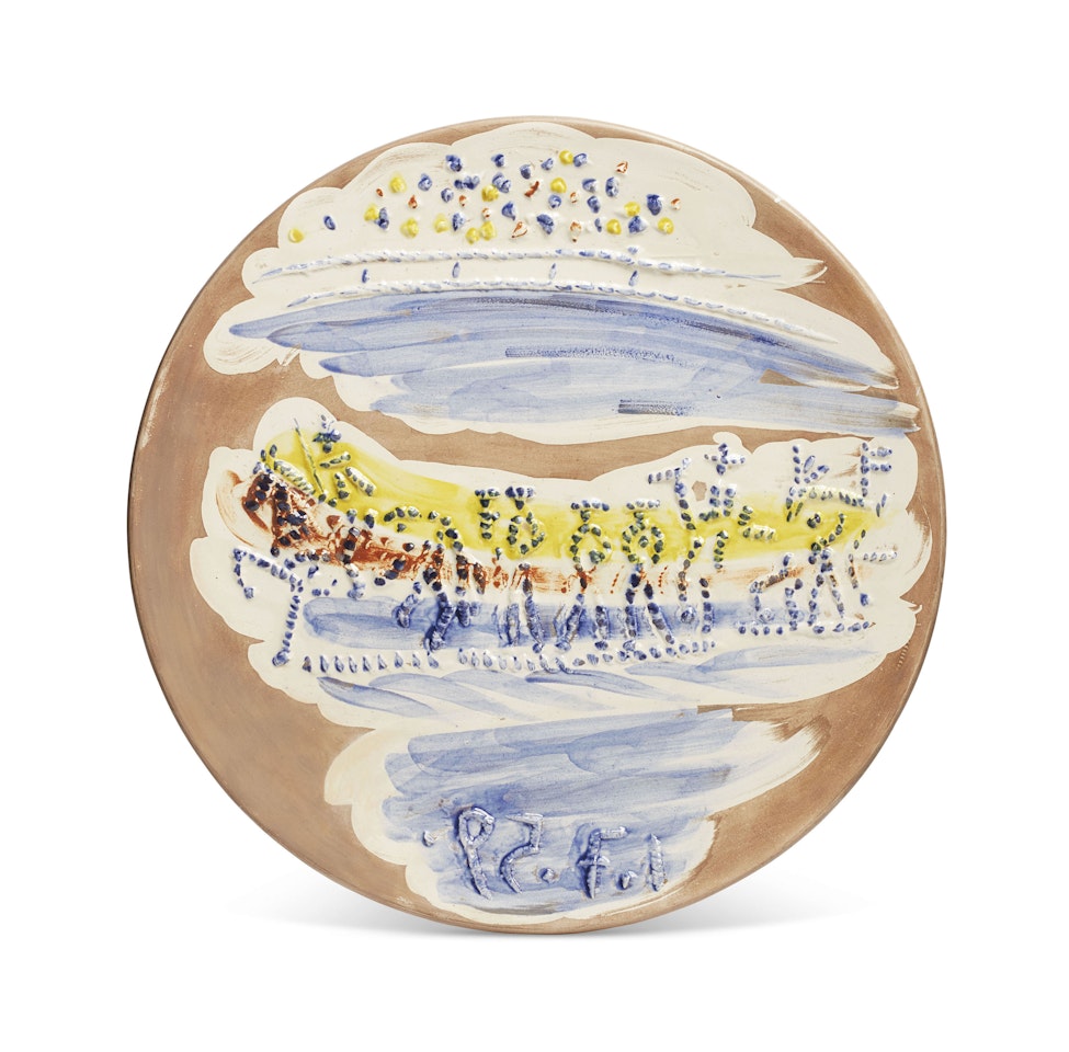 Paseo (A.R. 416) by Pablo Picasso