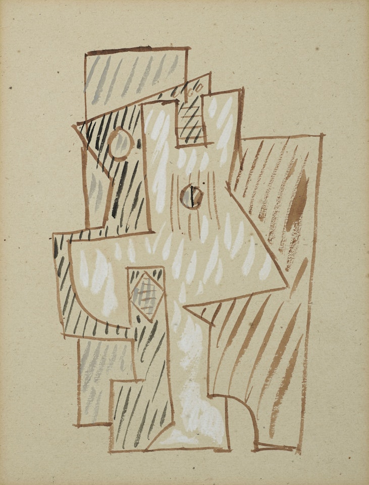 Composition à la guitare by Pablo Picasso