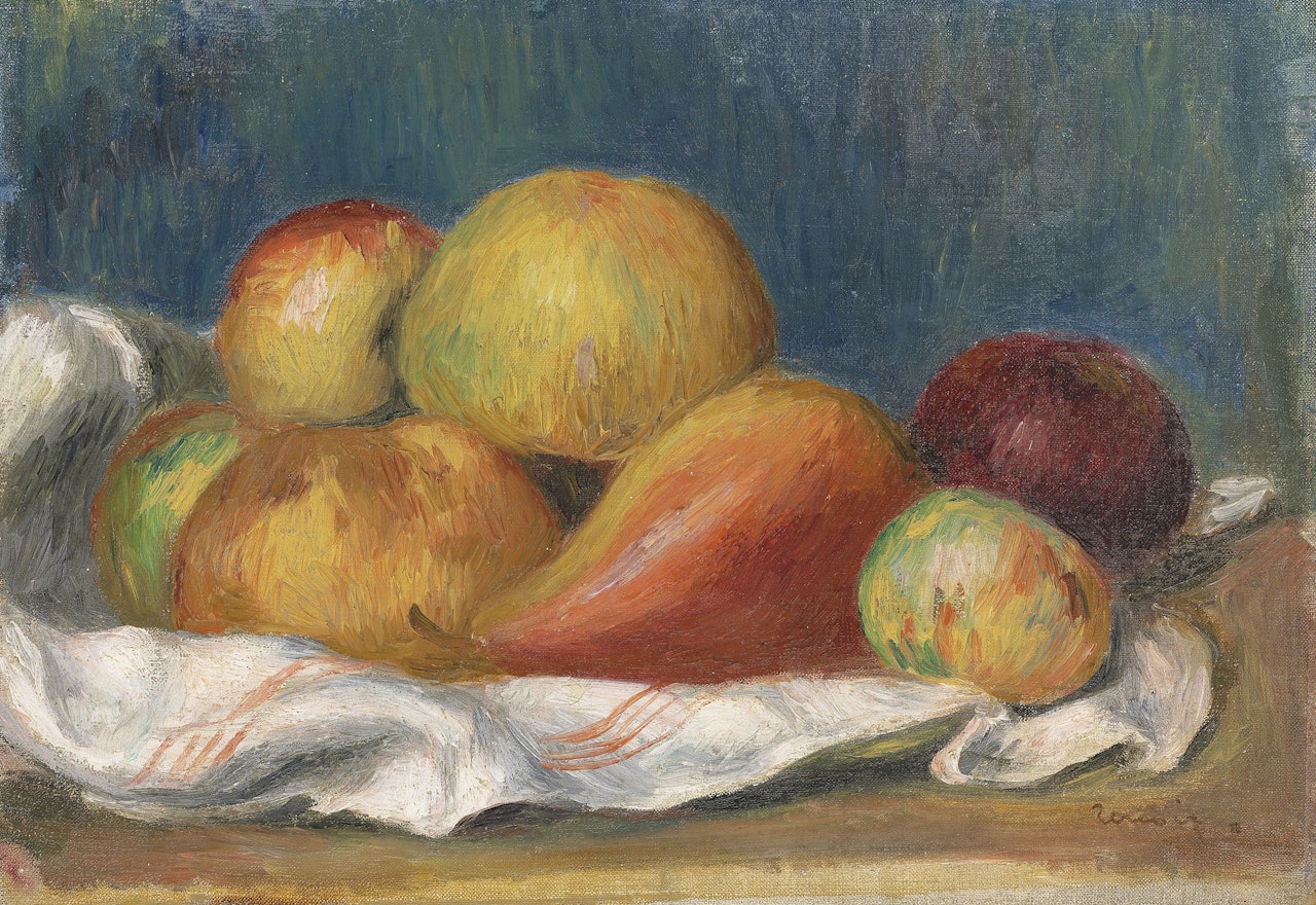 Nature morte aux pommes et à poire by Pierre-Auguste Renoir