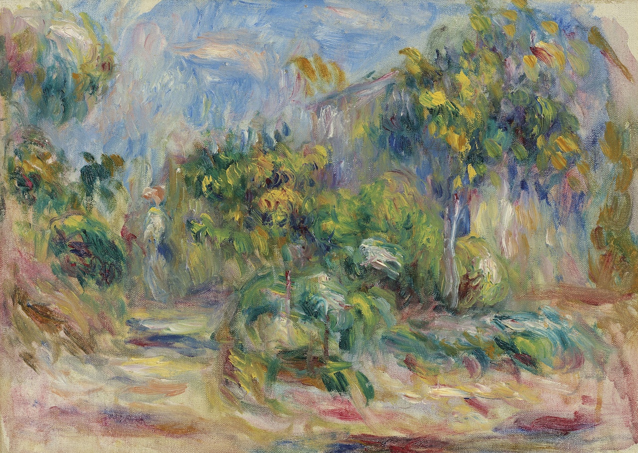 Paysage arboré by Pierre-Auguste Renoir