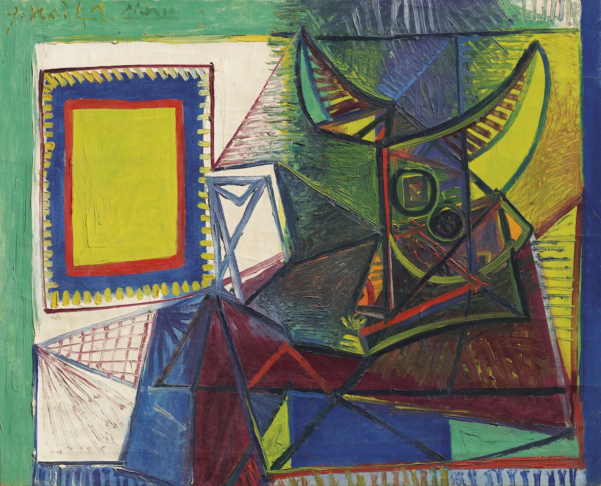 Nature morte au crâne de taureau by Pablo Picasso