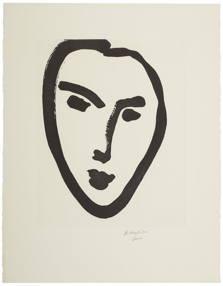 Jeune étudiant. Masque I by Henri Matisse